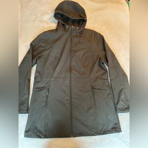 Olive Green Rain Jacket